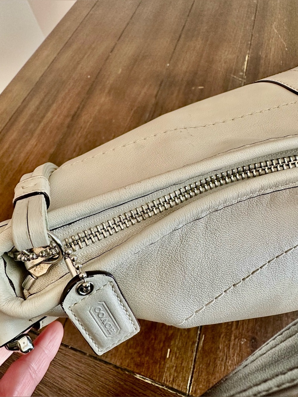 Vintage Coach y2K Soho Crescent hobo shoulder bag A803 - Picture 8 of 16